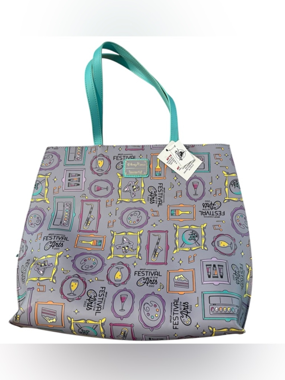 Loungefly EPCOT International Festival of the Arts Tote Bag